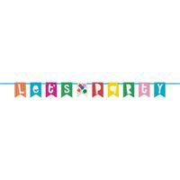 Colorful Balloons Pennant Banner 6 ft