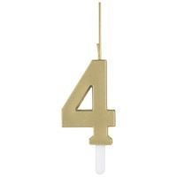 GLD #4 SPARKLER BDY CANDLE