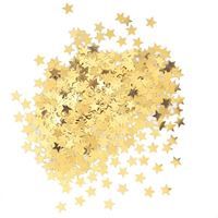 0.5oz Gold Star Confetti