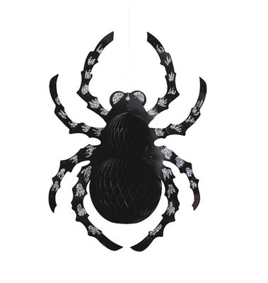 Spider Glitter 14" Hanging Decoration
