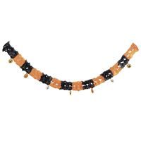 Halloween Bash Pumpkins 7 foot Tissue Garland