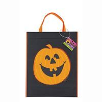 Halloween Pumpkin Tote Bag 12X15"