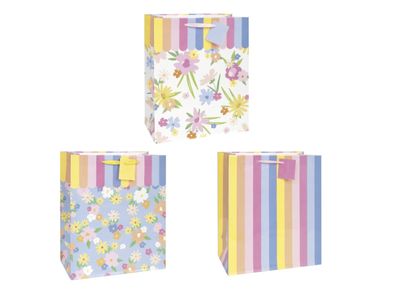 Floral Chic Large Gift Bag Assortment