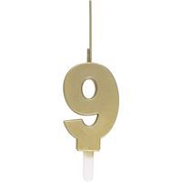 GLD #9 SPARKLER BDY CANDLE
