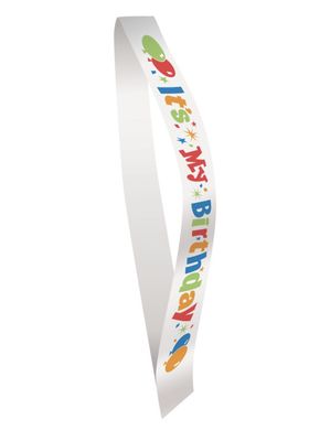 It's My Birthday Satin Sash