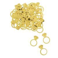 Large Gold Diamond Ring Foil Confetti .5oz