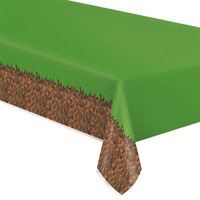 Minecraft Rectangular Plastic Table Cover  54" x 84"