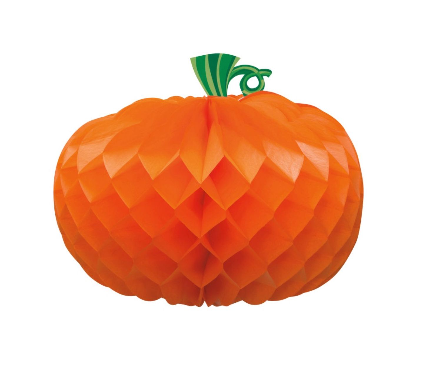 Pumpkin Shaped Centerpiece 10.75"