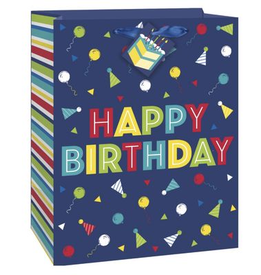 Peppy Birthday Large Gift Bag
