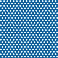 Royal Blue Dots Gift Wrap 30" x 5 ft