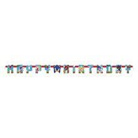 Sonic the Hedgehog "Happy Birthday" Jointed Banner  6.25 ft