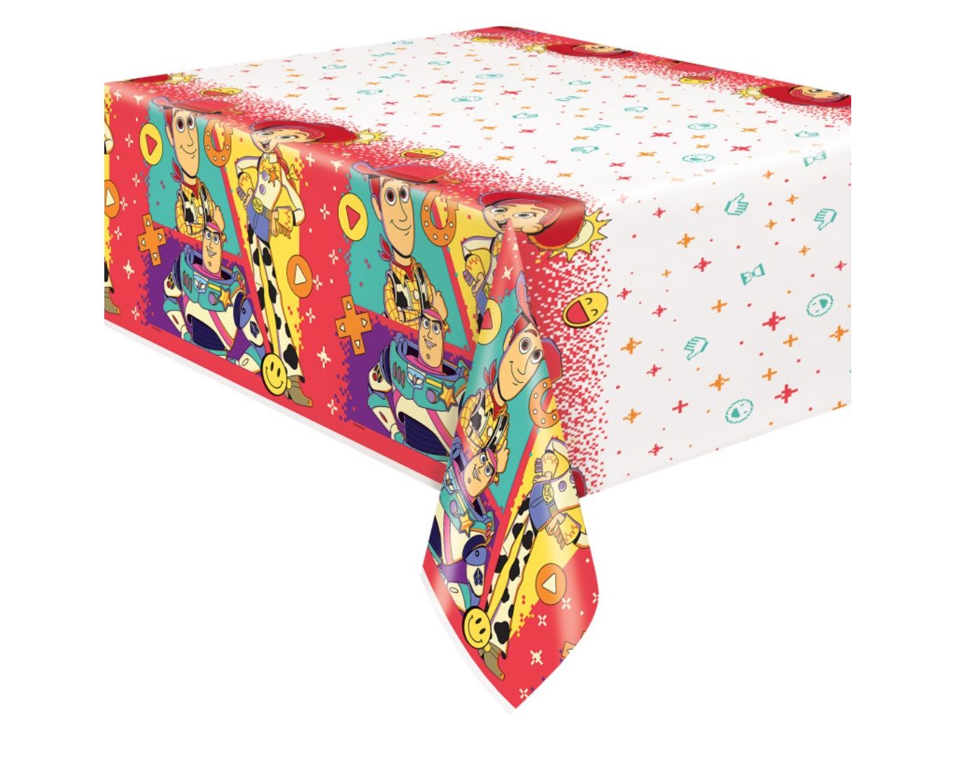 Disney Toy Story 5 Rectangular Plastic Table Cover  54" x 84"