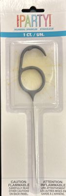 7" Sparkler Number 6