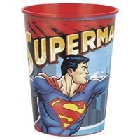 Superman 16oz Plastic Stadium Cup