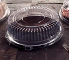 12" ROUND LID PET CLEAR