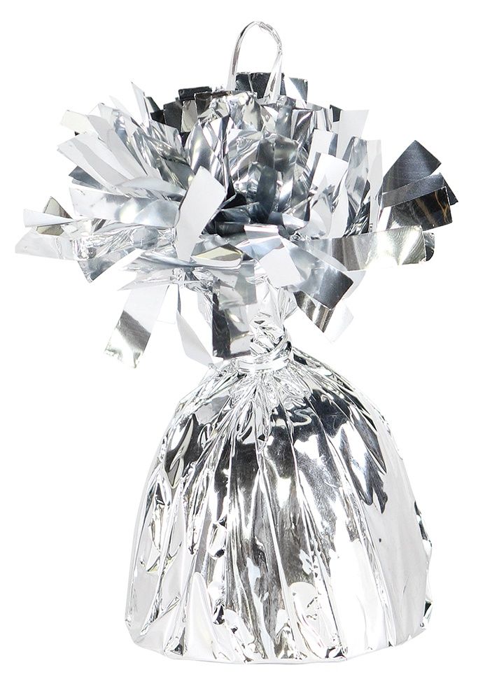 175 G FRINGED FOIL WGT - SILVER