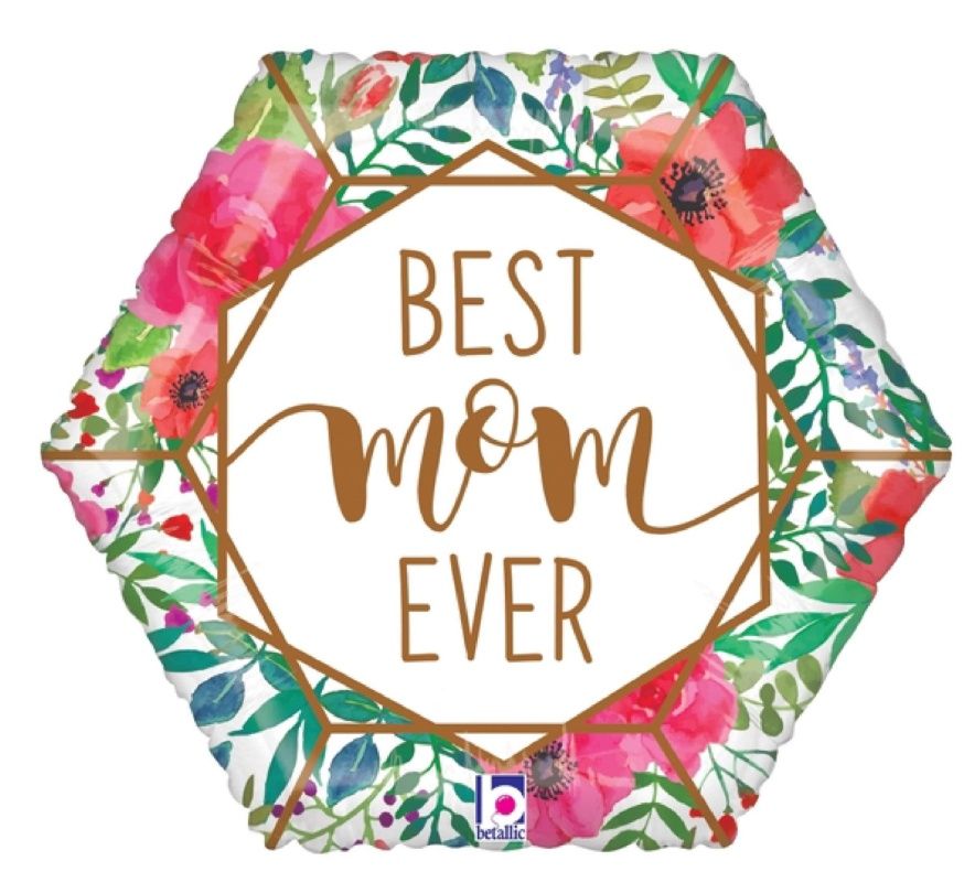 MD07 18" BEST MOM BLLN