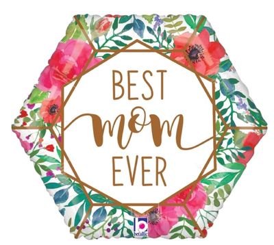 MD07 18" BEST MOM BLLN