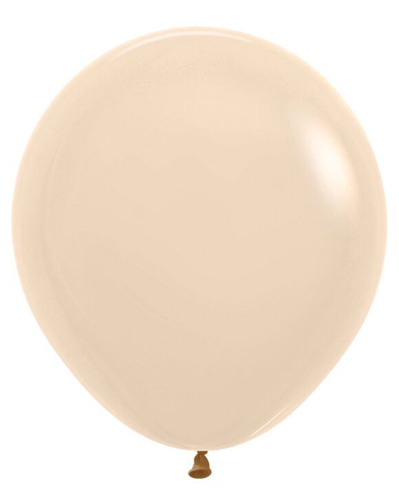 6Ct 18" PASTEL MATTE NUDE LTX