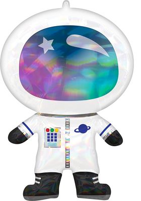 034 30" IRID ASTRONAUT HOLO