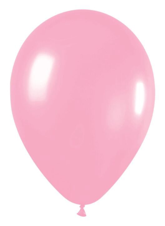 50Ct 5" FASHION BUBBLE GUM PINK LTX