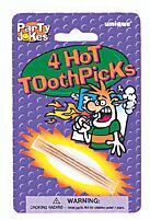 4Ct Party Joke - Hot Toothpicks