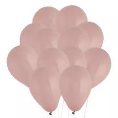 12Ct 12" Pastel Dusk Rose Latex Balloons