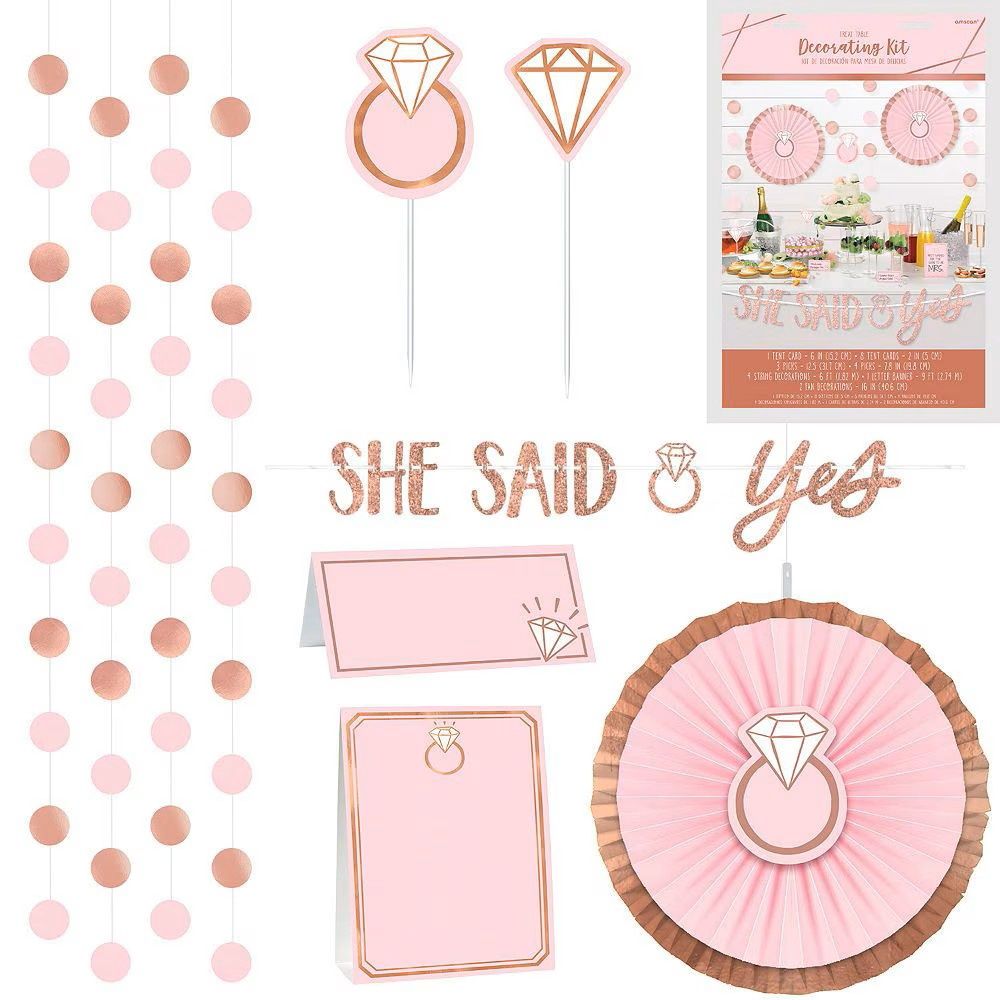 She Said Yes Deco Kit