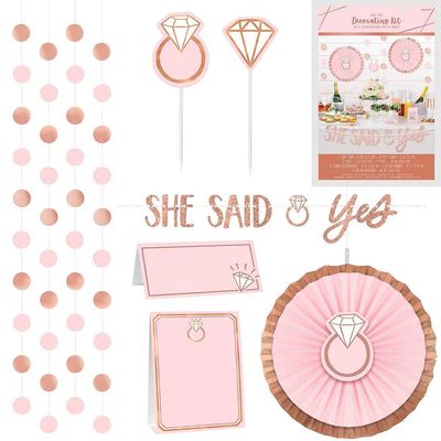She Said Yes Deco Kit