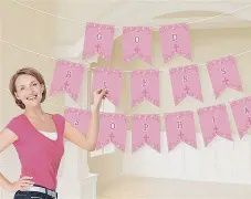 Sacrament DIY Pink Banner