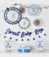 11CT Sweet Bby Boy Deco Kit