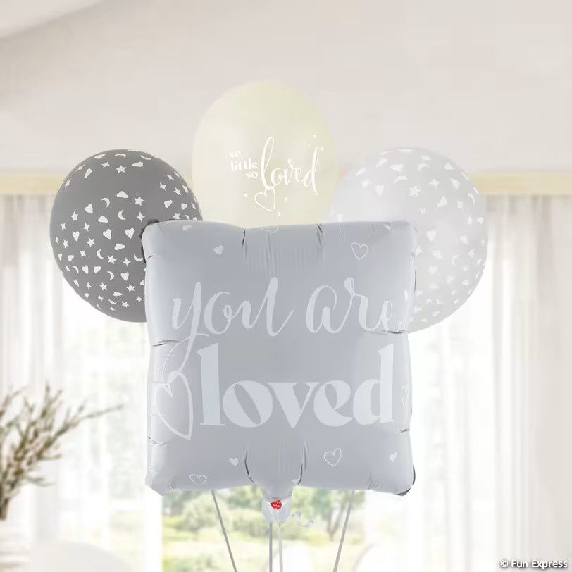 Neutral Baby Shower Balloon Set