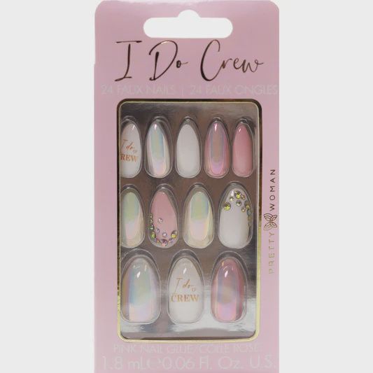 I Do Crew Faux Nails Set of 24
