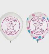 6Ct 12” Internet Famous Latex Balloons