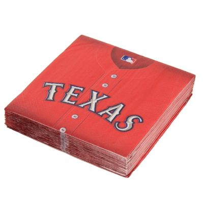 36Ct Texas Rangers Lunch Napkin