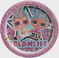 8CT 7” LOL Together Forever Plate