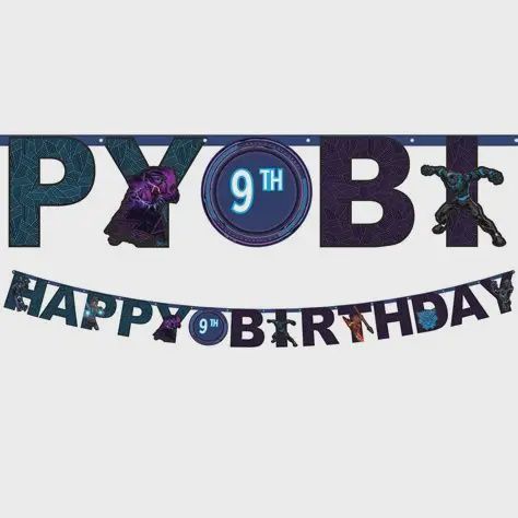 Happy Birthday Wakanda Banner