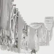 Silver Ceiling Paper Decoration