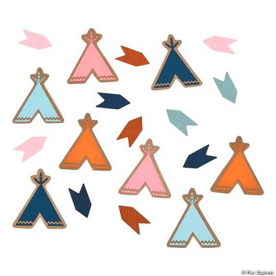 Tribal Baby Shower Confetti