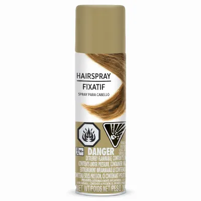 Shimmer Gold Hair Spray Vibrant