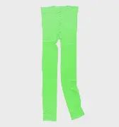 AD Neon Green Footless Tights