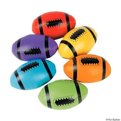 Vinyl Foam-Filled Footballs
