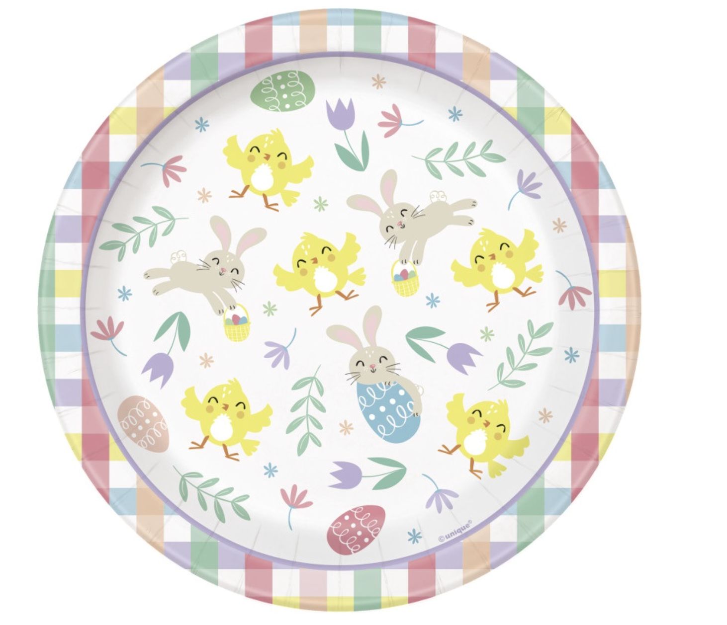 Easter Friends Round 7" Dessert Plates 12ct