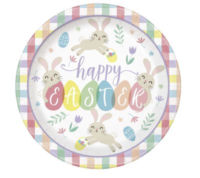 Easter Friends Round 9" Dinner Plates 12ct