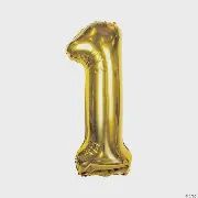 34" NUMBER 1 GOLD