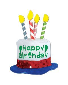 2CT Hppy Bday Cake Hair Clip