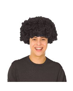 Blk Curly Wig