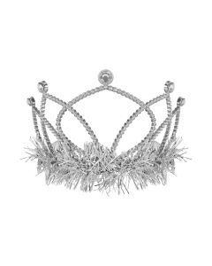 Wht Plastic Tiara