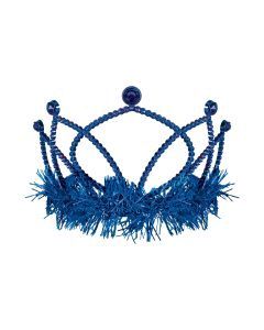 Blu Plastic Tiara
