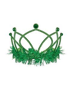 Grn Plastic Tiara